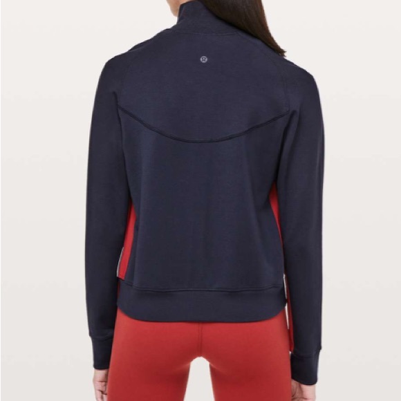 Lululemon Navy Blue Cover Your Tracks Jacket Midnight Navy | Size 8 - Picture 2 of 8